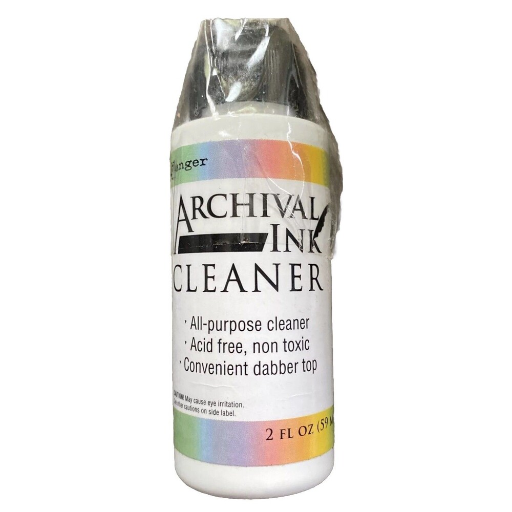 Ranger Archival Ink Cleaner 2oz Dabber Top Non Toxic Acid Free All Purpose